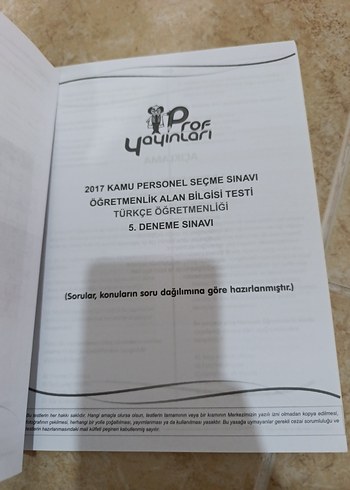 Türkçe Öğretmenliği ÖABT PSS Hazırlık Kitabı - Görsel 2