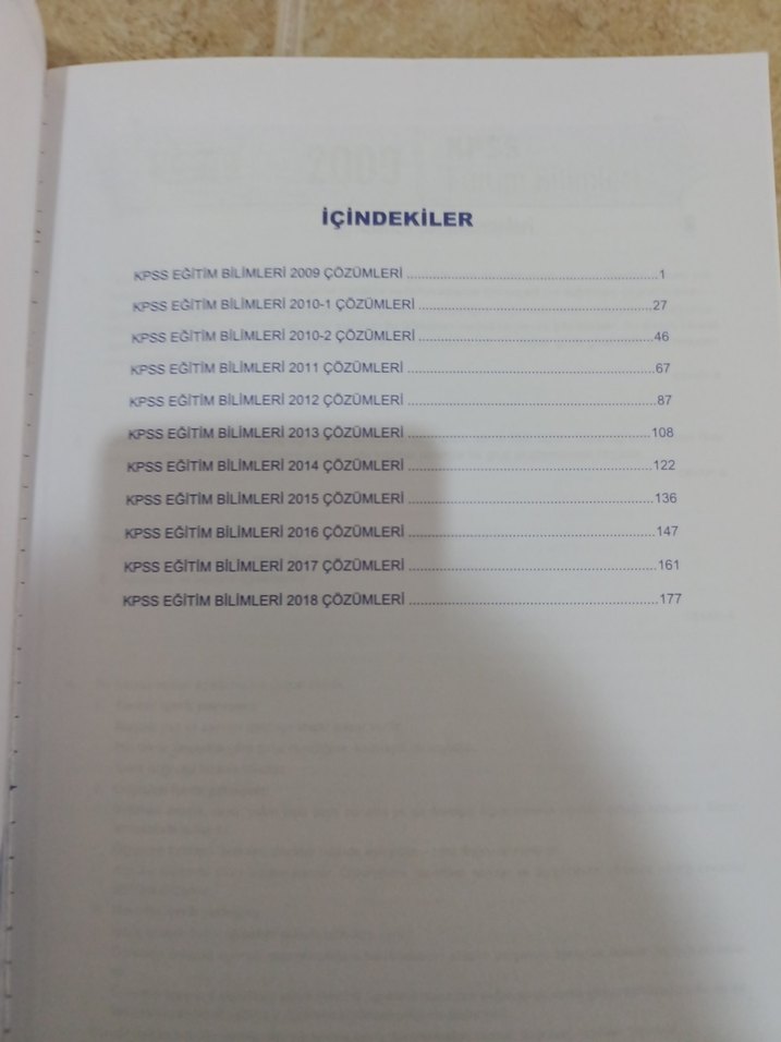 KPSS 2019 Eğitim Bilimleri Orijinal Sorular Kitabı - Görsel 4