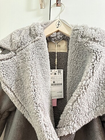 xs Beden gri Renk Stradivarius mont