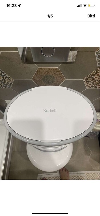 Korbell çöp kovası 16lt