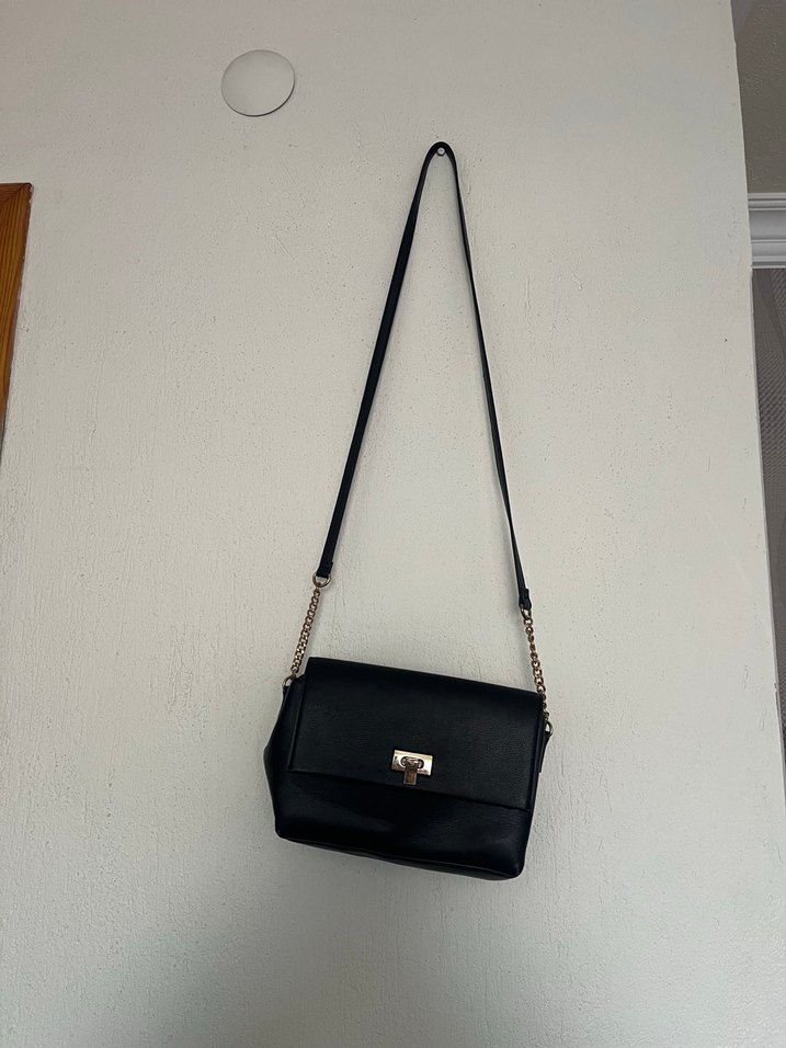 Zincir Detaylı Siyah  Kadın Çanta - Görsel 2