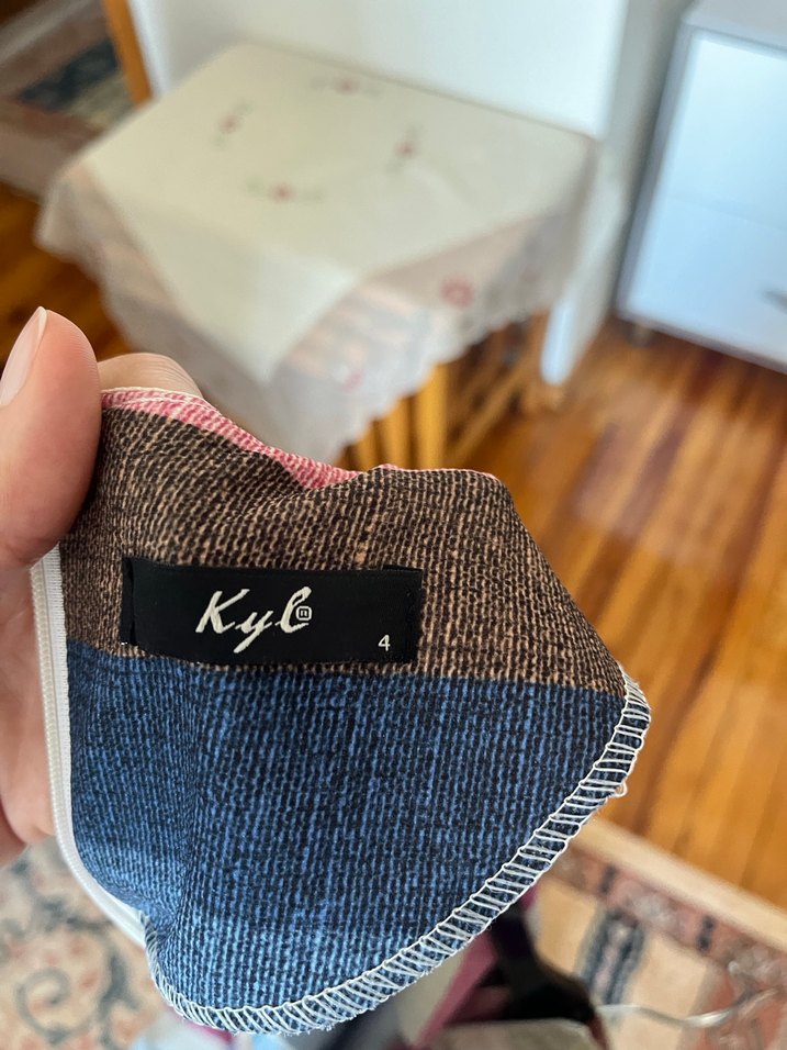 Çok Renkli Uzun Pliseli Bohem Elbise - Görsel 2