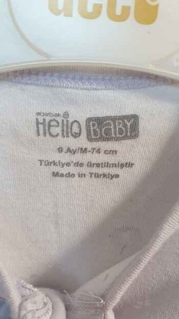 HelloBaby Kiz bebek tulum