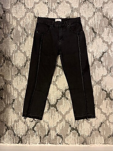 MANGO PÜSKÜL DETAYLI STRAIGHT PANT