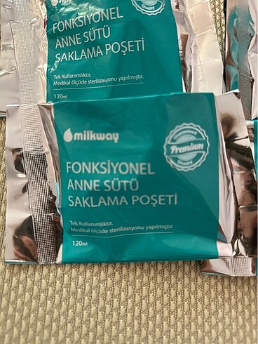 Diğer Milkway Süt saklama poşeti