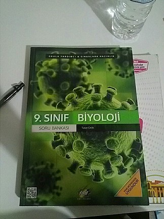 9. Sınıf biyoloji test kitabı