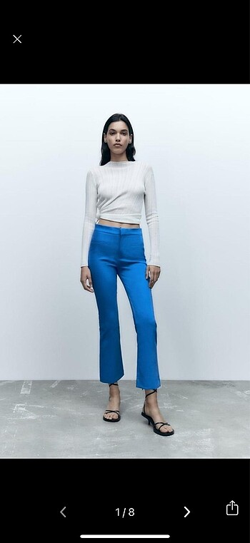 Zara Mavi Pantolon