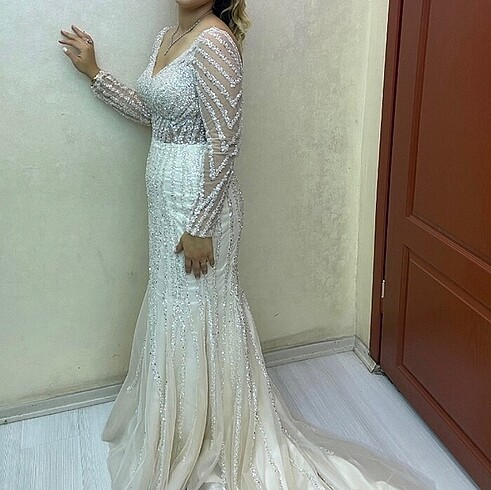 Gelinlik abiye elbise - Görsel 5