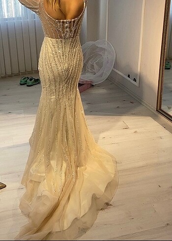 Gelinlik abiye elbise - Görsel 6