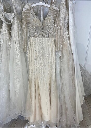 Gelinlik abiye elbise - Görsel 7