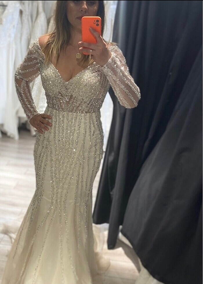 Gelinlik abiye elbise - Görsel 2