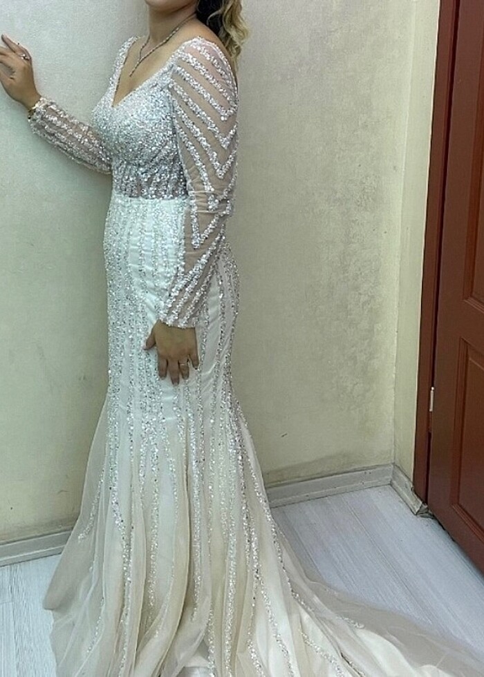 Gelinlik abiye elbise - Görsel 5