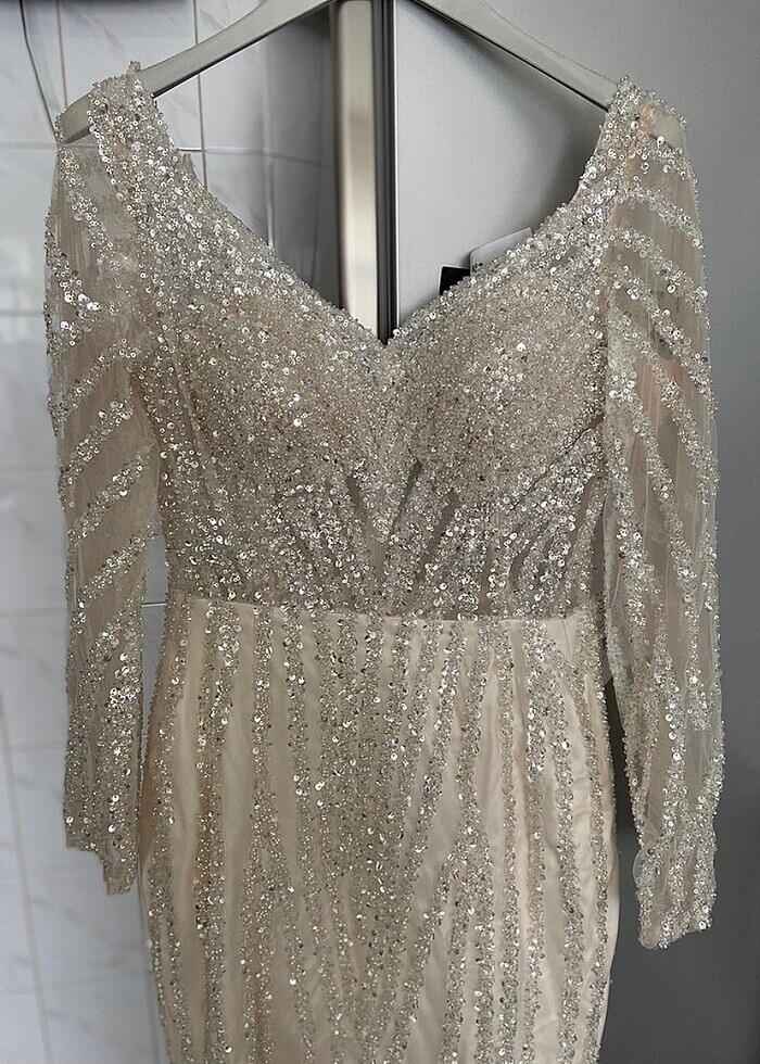 Gelinlik abiye elbise - Görsel 3