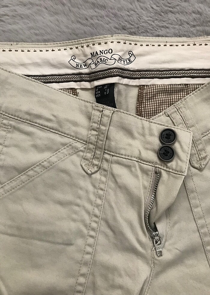 mango kargo pantolon - Görsel 3
