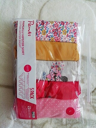 Penti hipster short 5 li