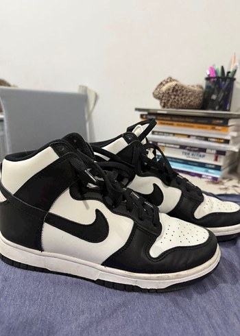 Nike Siyah Beyaz Deri Sneaker