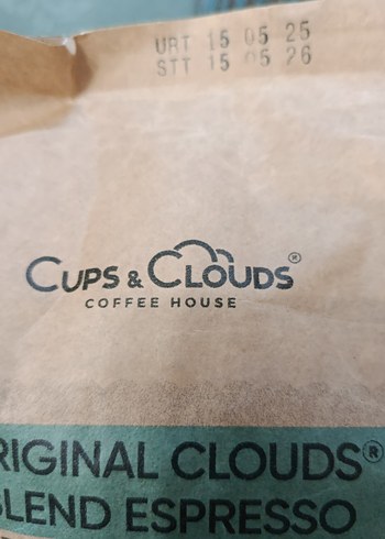 Diğer Original Clouds Blend Espresso Orta ve Koyu Kavrulmuş Kahve
