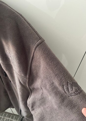 Gri Fermuarlı Erkek Polar Sweatshirt - Görsel 3