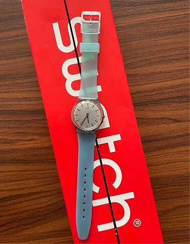  Beden turkuaz Renk Swatch Kol Saati