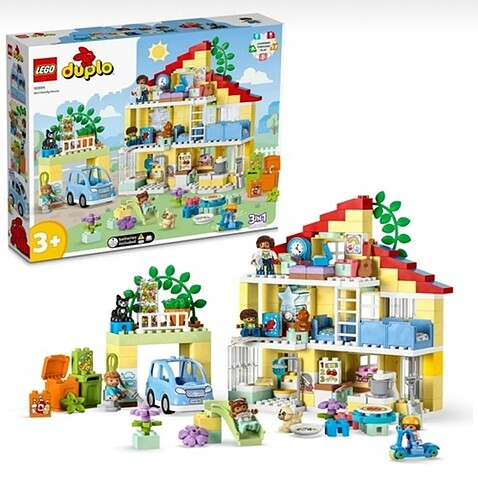 3+ 10994 LEGO® DUPLO 3?ü 1 Arada Aile Evi