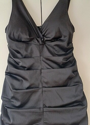 Siyah abiye gece elbisesi - Görsel 3