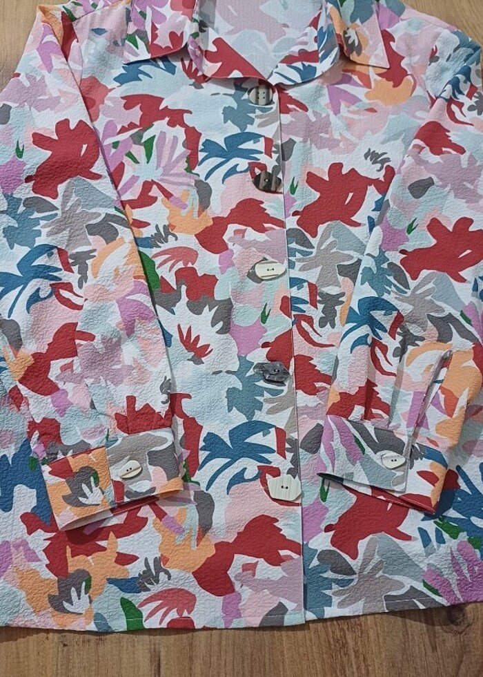 Faik sönmez bayan gömlek - Görsel 2