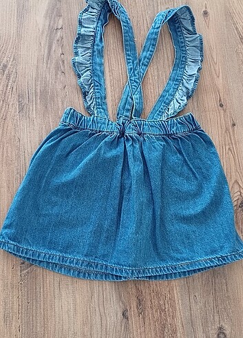 Kiz çocuk kot elbise  - Görsel 6