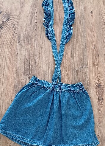 Kiz çocuk kot elbise  - Görsel 7