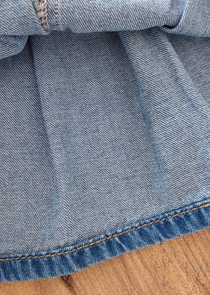 Kiz çocuk kot elbise  - Görsel 4