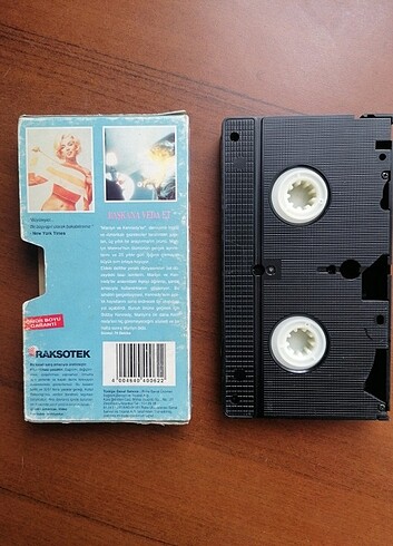  Beden Renk Raksotek Marilyn Monroe VHS video kaset 