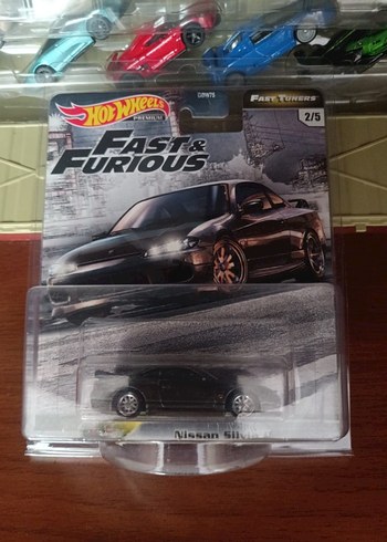 Siyah Hot Wheels Nissan Sil Toy Car