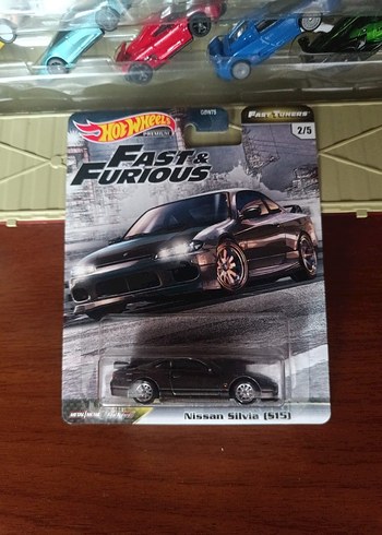  Beden Siyah Hot Wheels Nissan Sil Toy Car