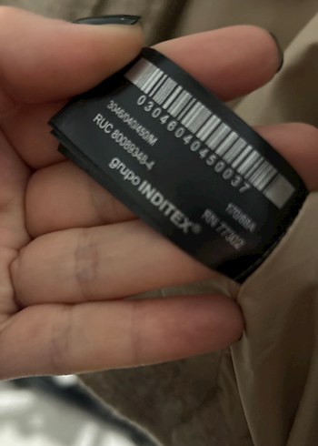 Bej Kısa Kadın Kaban Kürk Detaylı - Görsel 4