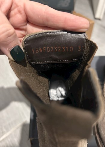 Derimod Kahverengi vizon hakiki süet - Görsel 3