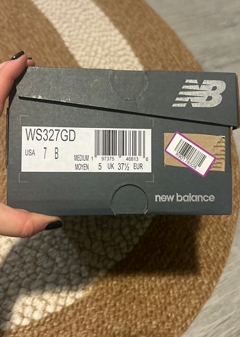 Siyah new balance 327 model - Görsel 6