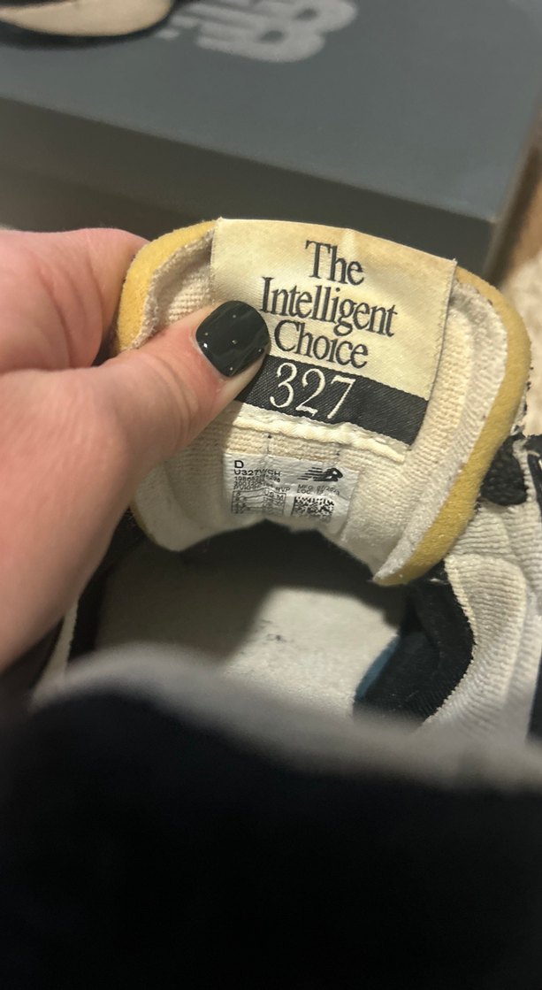 Siyah new balance 327 model - Görsel 5