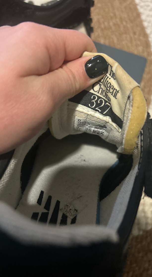 Siyah new balance 327 model - Görsel 4