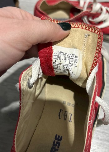 Kırmızı converse - All Star - Görsel 3