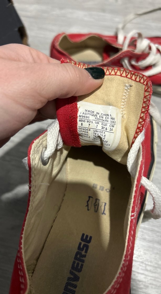 Kırmızı converse - All Star - Görsel 3