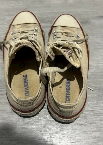 Beyaz Converse All Star Kadın Spor Ayakkabı - Görsel 2