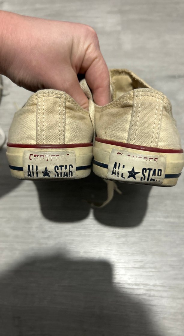Beyaz Converse All Star Kadın Spor Ayakkabı - Görsel 3