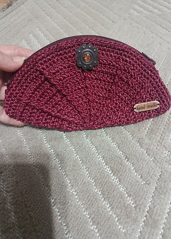 Kadın Örgü Gözlük kılıfı/ çanta - Görsel 17