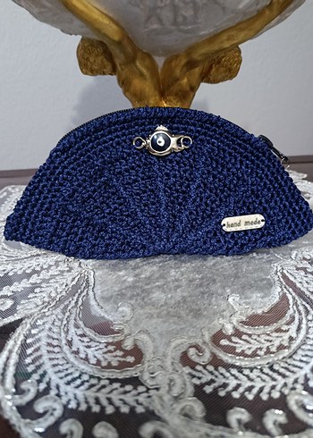 Kadın Örgü Gözlük kılıfı/ çanta - Görsel 5