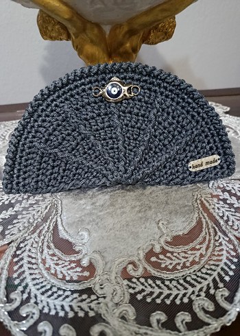 Kadın Örgü Gözlük kılıfı/ çanta - Görsel 9