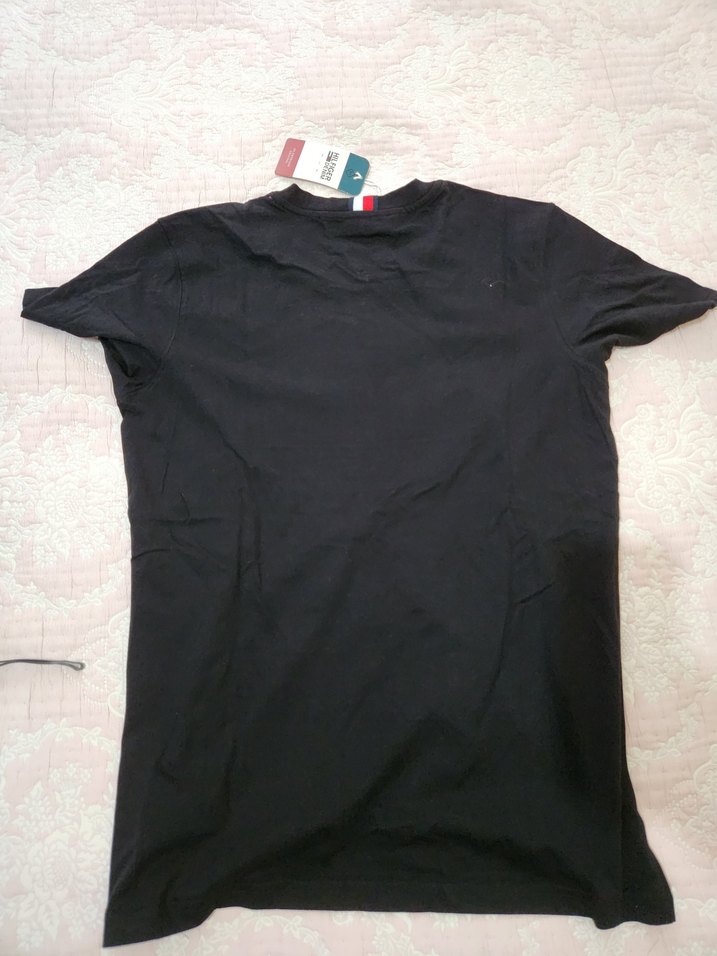 Tommy Hilfiger Siyah Baskılı Erkek Tişört - Görsel 2