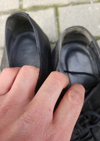 Klasik Siyah Erkek Deri Ayakkabı - Görsel 2