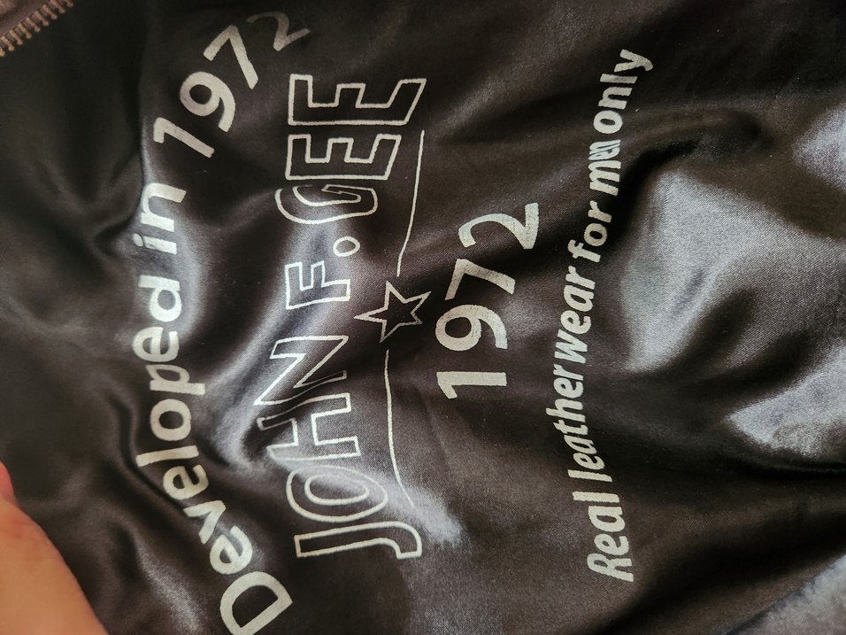 Siyah Deri Biker Ceket, Kemerli, Rahat Kesim - Görsel 5