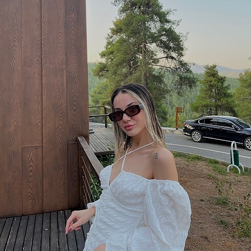 Trendyol & Milla Beyaz elbise