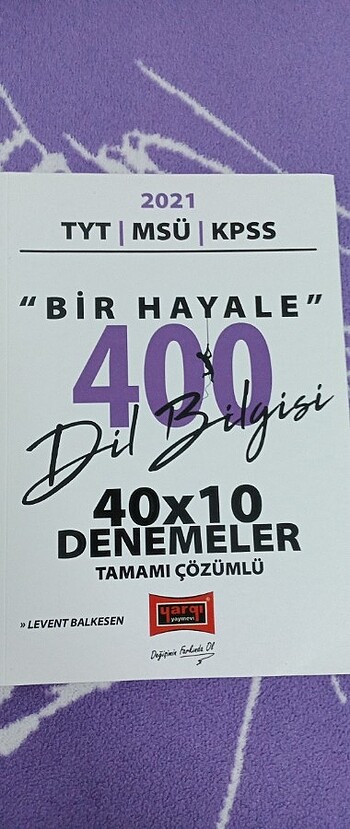 KPSS Dil Bilgisi Deneme 