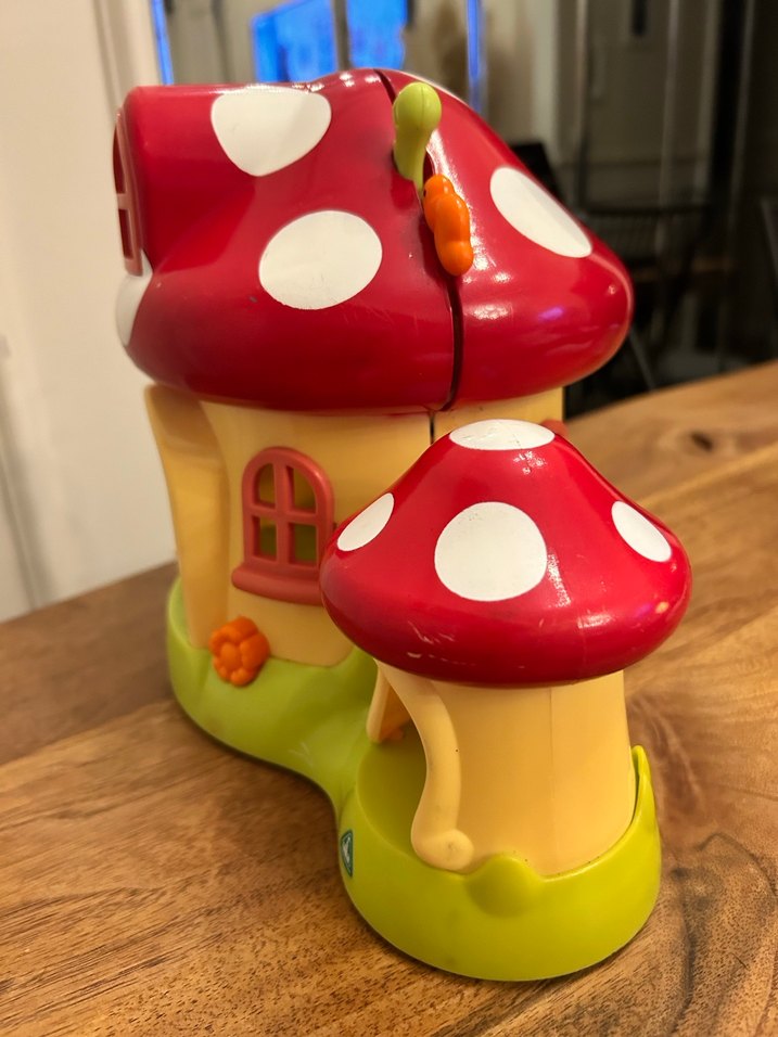 Renkli Mantar Ev Oyuncak büyük boy - Görsel 2